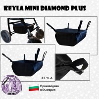 Багажник за детска количка с  универсален захват - Модел KEYLA MINI DIAMONT  PLUS С КАПАК